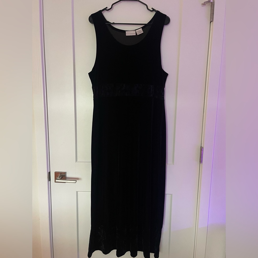 Worthington Black Sleeveless Sheath Midi Dress for Cocktail